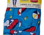 Ladies Briefly Stated Blue Peanuts Sleep Lounge Pajama Pants Size 3X 22W... - $12.86