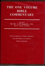 The One Volume Bible Commentary :  Hardcover 1973 J R Dummelow Old New Testament - £39.26 GBP