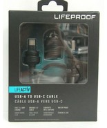 LifeProof - LifeActiv USB Type C-to-USB Type A Cable - Black - £13.69 GBP