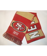 2012 San Francisco 49ers &quot;GO NINERS&quot;  Scarf  - £19.52 GBP