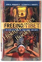Freeing Tibet: 50 Years of Struggle, Resil by Roberts &amp; Roberts (2009 Hardcover) - £10.83 GBP