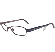 Gucci Petite Eyeglasses Frames GG 2730 45F Purple Green Narrow Thin 51-17-135 - £72.93 GBP