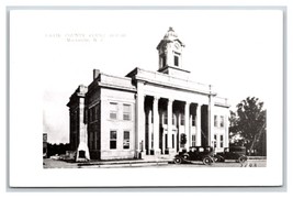 RPPC Davie County Courthouse Mocksville North Carolina NC UNP Postcard R25 - $33.61