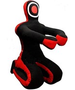 Bestzo MMA Jiu Jitsu Judo Punching Bag Grappling Dummy Black Sitting Pos... - $109.00
