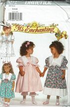 Butterick Sewing Pattern 3272 Dress Pantaloons Girls Size 5-6X - $6.85