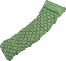 Redline Canyon Camping Sleeping Mat - 1.1Lb Green Inflatable Camping Pad... - £32.33 GBP