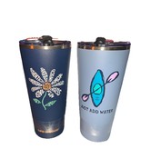 Life Is Good 26oz His And Hers  Wide Mouth Stainless Steel Water Bottle ... - $44.43