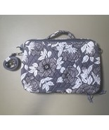 Vera Bradley Laptop Workstation Crossbody Moon Shadow Meadow - $504.98 MXN