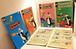 6 Whitman Tweety &amp; Sylvester Comics 1978 88, 1979 89, 1980 102/103, 1981 109/113 - £15.56 GBP