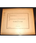 1892 Chicago World&#39;s Fair PORTFOLIO OF PHOTOGRAPHS Book #3 Columbia Expo... - £15.71 GBP
