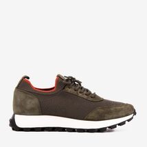 The Berlin Green Suede Leather Men Sneaker image 3