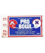 1972 Pro Bowl Game Ticket Stub NFC AFC All Stars butkus Johnson Krause O... - $211.15 CAD