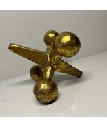 Vintage Large Cast Iron Jax Jacks Sculpture  Decor Bookend Paperweight D... - $41.36 CAD