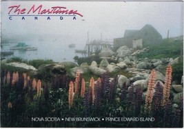 Postcard The Maritimes Prince Edward Island New Brunswick Nova Scotia 4 1/2 x 7&quot; - £1.73 GBP