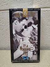 Its a Wonderful Life VHS, 45th Anniversary Edition Christmas Movie NEW S... - $185.64 MXN