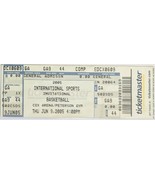 2005 International Sports Basketball Jun 11 2005 Cox Arena/Peterson Tick... - $2.72 CAD