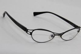 New Vintage Alain Mikli Al 1112 0001 Black Eyeglasses Authentic AL1112 51-17 - £69.81 GBP