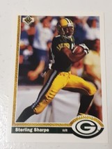 Sterling Sharpe Green Bay Packers 1991 Upper Deck Card #136 - £0.78 GBP