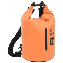 Dry Bag with Zipper Orange 4 gal PVC - $92.94 CAD
