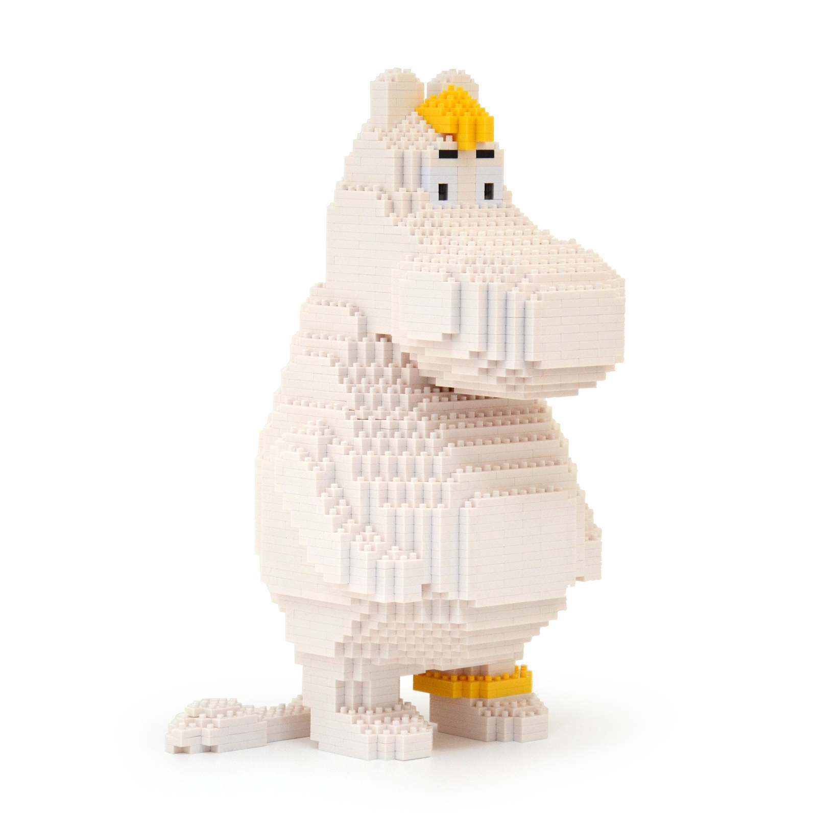Snorkmaiden (Moomin) Brick Sculpture (JEKCA Lego Brick) DIY Kit
