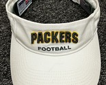 Reebok Pro Line Green Bay Packers Adjustable Strapback Visor Hat ~ Vintage! - £11.40 GBP