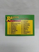 Topps Raiders Of The Lost Ark Trading Card Checklist #88 - £5.18 GBP