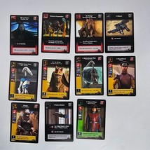 1999 Star Wars Young Jedi CCG Collectible Trading Card Game Lot of 11 - £9.60 GBP