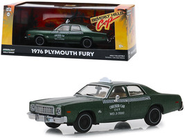 1976 Plymouth Fury Taxi Checker Cab 069 WO. 3-7000 Metallic Green Beverly Hills - £18.49 GBP