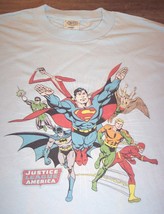 Super Friends Jla Justice League T-Shirt Medium New Flash Batman Superman - £15.66 GBP