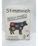 German 1st Edition Stimmvieh Voting Cow Political Card Game Complete 28/200 - £93.41 GBP