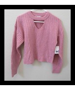 SO Goods For Life Pink Womens Small Sweater Open Front NEW - €21,10 EUR