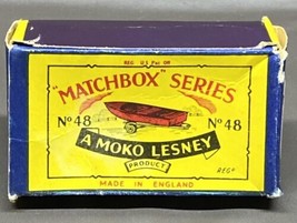 Matchbox Moko Lesney No. 48 Meteor Sportsman MK II In B2 Box - $46.74