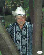 Little Jimmy Dickens signed Color 8x10 Photo Best Wishes- JSA Hologram #DD32805 - £35.37 GBP