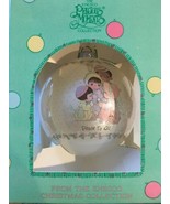 Enesco Christmas Precious Moments Christmas Ornament “Peace To All” 1989... - $9.00