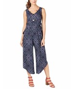 Style and Co Printed Drawstring-Waist Jumpsuit, Size XL - £27.10 GBP