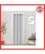 90-100% Blackout Door Curtain – Stylish and Functional, Fits 24-36 Inch ... - $56.46 CAD