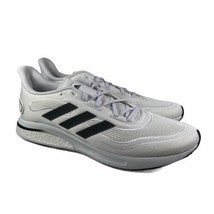 Adidas Supernova White Gray Black Running Shoes Sneakers FV6026 Mens Size 9 - $89.88