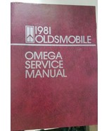 1981 Oldsmobile Omega Service Manual Automobile Shop General Motors - £42.83 GBP