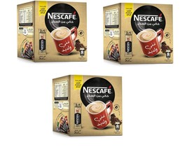 3X NESCAFE Original Mix Instant Coffee 72 Sticks X 18g Sugar Free Fast Shipping - $51.40
