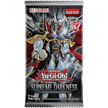 One (1) YuGiOh Supreme Darkness Booster Pack - $5.20