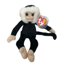VTG NWT TY Beanie Buddies Mooch The Monkey 9" Plush With Tag 1999 - £17.80 GBP