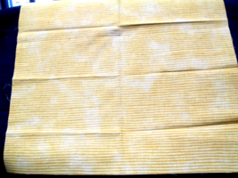 Fabric NEW Concord Bright Yellow Stripe to Quilt Sew Craft $1.95 - $1.95