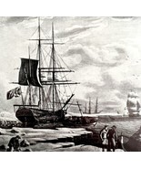 British Whalers Greenland Coast 1926 Nautical Antique Print Whale Huntin... - $474.98 MXN