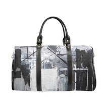 Black White Abstract Style Travel Bag - £54.84 GBP+