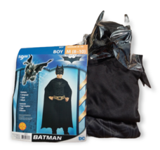 Rubie&#39;s - The Dark Knight &quot;Batman&quot; 3 PC Boy&#39;s Costume Med (8-10) New (Ha... - £6.80 GBP