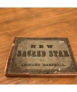 The New Sacred Star Hymnal book by Leonard Marshall vintage - £23.35 GBP