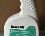 ECOLAB StainBlaster Enzyme Boost 6101068 Laundry Pre-Spotter 22oz Exp. 5... - $36.62