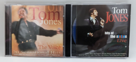Tom Jones Hits Of The Sixties Live &amp; The Voice 20 Sensational Hits CD Lot Of 2 - £15.97 GBP