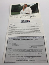 Laura George W Bush Signed Auto Charter Member Campaign 2003/4 W Receipt + - £9.58 GBP