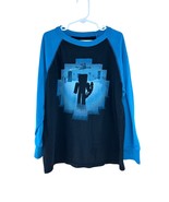 Mojang Official Minecraft Boys Long Sleeve Shirt Size M - €6,71 EUR